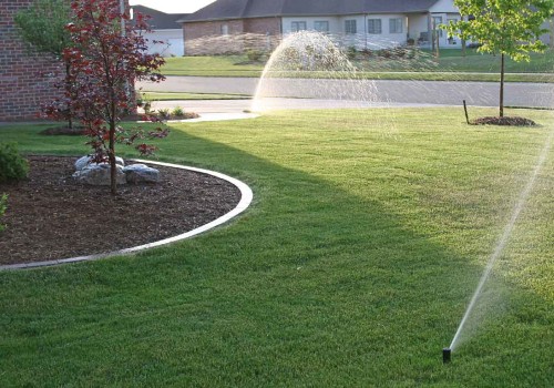How Lawn Sprinkler Systems Can Reduce Landscaping Problems That Affect Nearby Structures